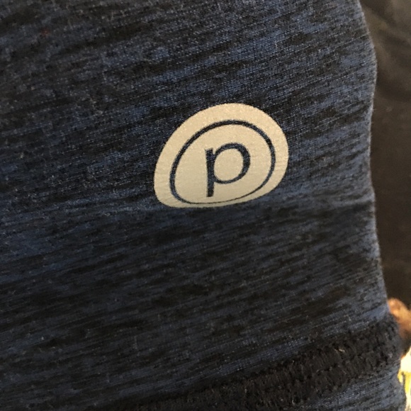Pure Barre Blue Space Dye Leggings - Picture 9 of 10